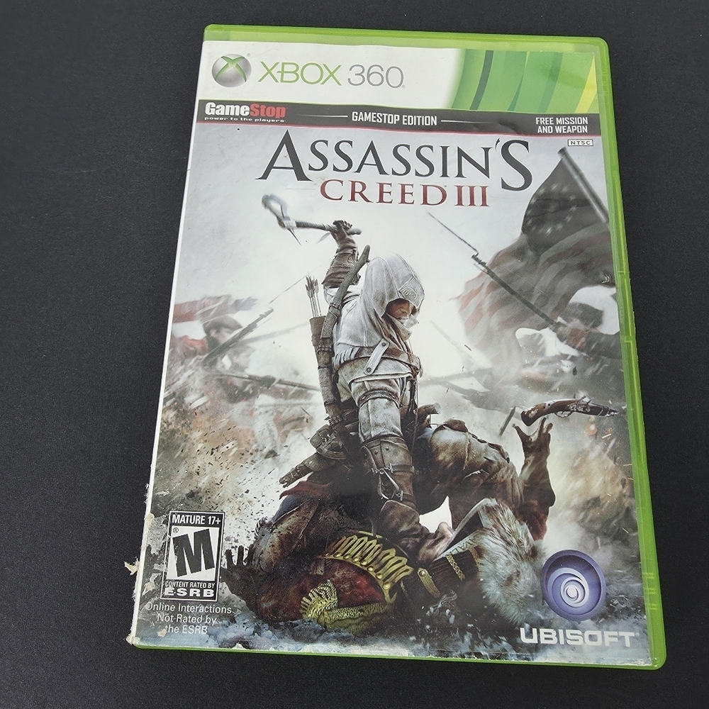 Assassin's Creed III (Xbox 360) - Green Case by Ubisoft